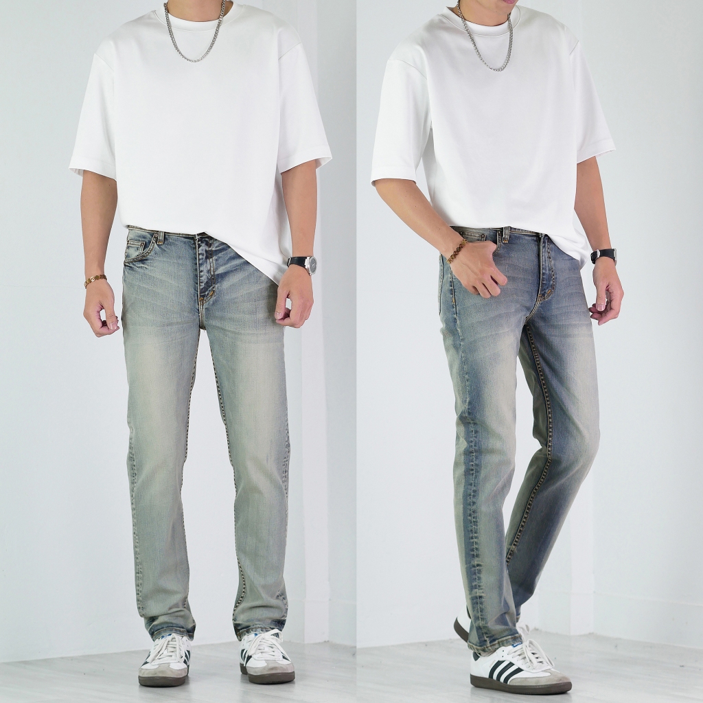 NAMEW Skinny jeans กางเกงยีนส์ทรงเดฟ