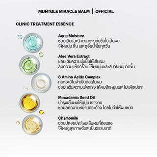 Montgle Miracle Balm ทรีทเม้นท์บำรุงผมแห้งเสีย แบบไม่ต้องหมัก ไม่ต้องล้างออก จากประเทศเกาหลี