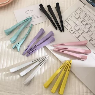 HC-020 กิ๊บหนีบผมแบบยาว 11 ซม. Hair Clip Long Style สีพาสเทล หนีบแน่น ไม่กินผม ใช้แบ่งช่อ/จัดทรง Hair Clip (ส่งในไทย)