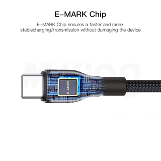 สายชาร์จเร็ว Orsen by Eloop S6 Cable สายชาร์จ อย่างดี Type-C to Type-C ยาว 1.5 ม. QC4.0 PD 240W
