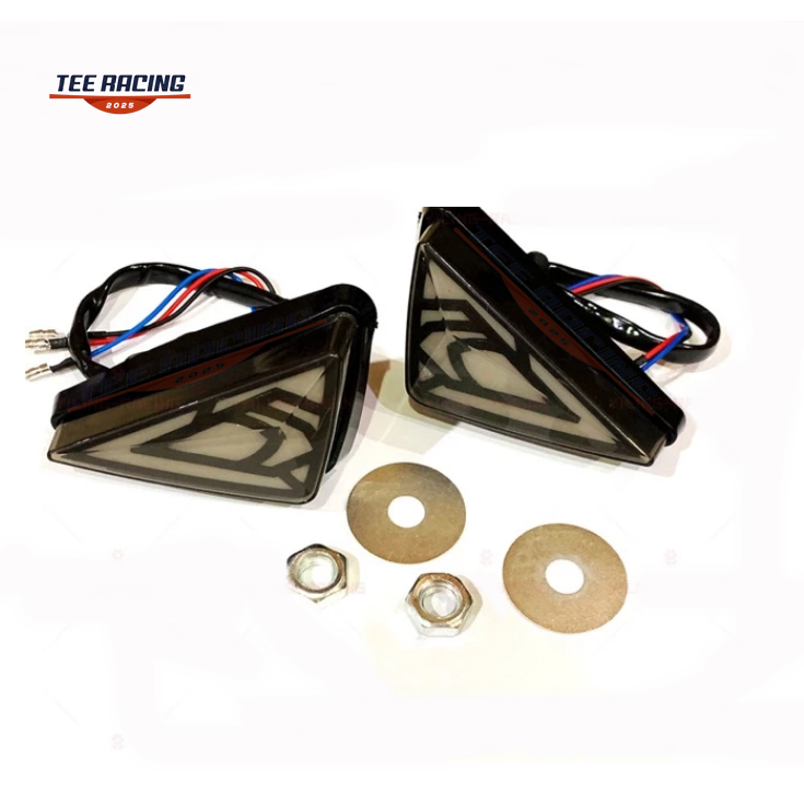 พร้อมส่ง ไฟเลี้ยวสามเหลี่ยม MSX,CBR,R15,R3,GPX ไฟเลี้ยวแต่งแบบ LED RK-5201 ไฟเลี้ยวแต่ง 12V