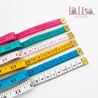 สายวัดตัวแบบพกพา 150 ซม. สีพาสเทล สายเมตรวัดเสื้อผ้า งานตัดเย็บ/แฮนด์เมด ruler YS001082T
