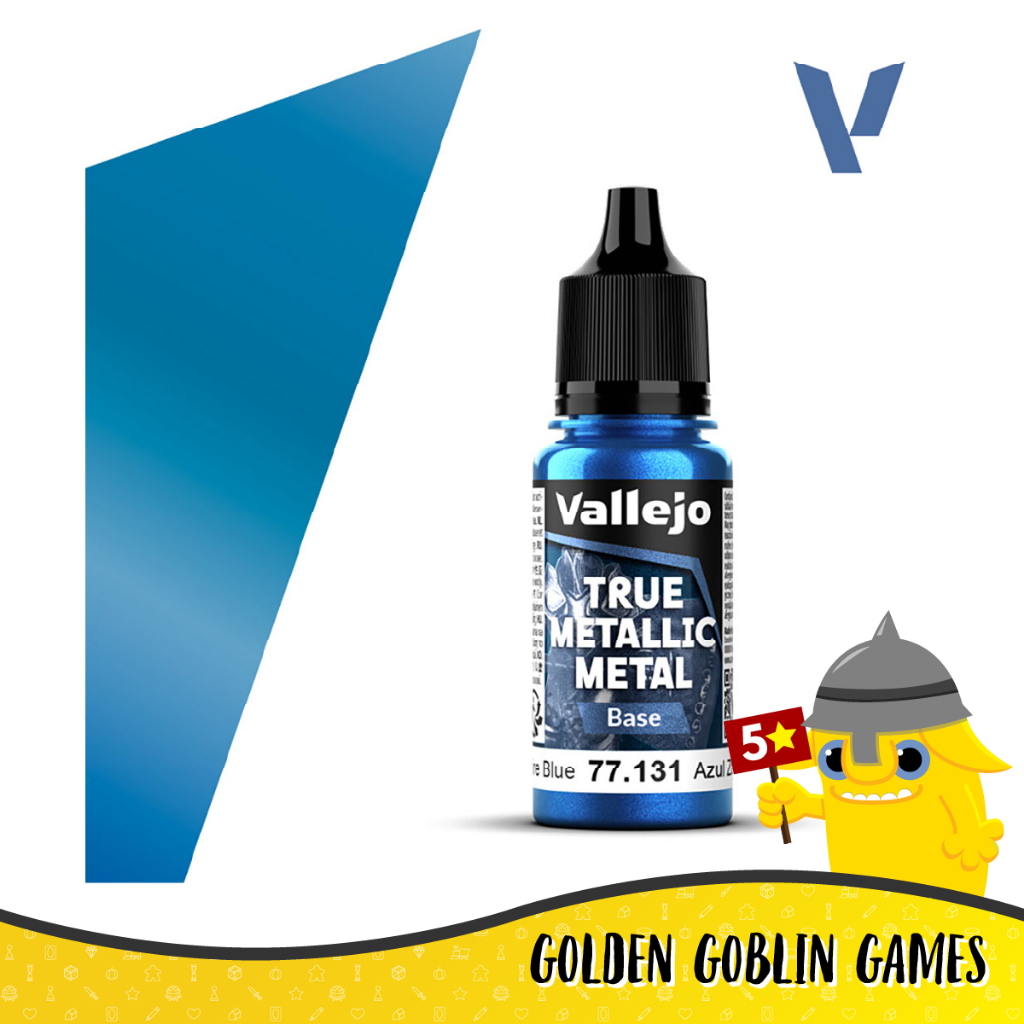 Vallejo True Metallic Metal: Base: Sapphire Blue (POS. 31)