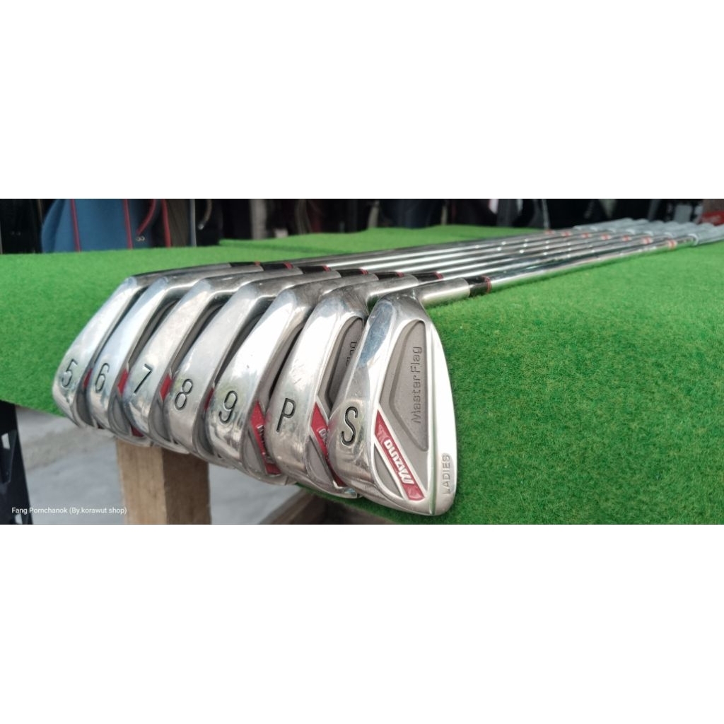 ไม้กอล์ฟมือสอง ชุดเหล็กเลดี้ Mizuno FLEX-L ก้านเหล็ก สภาพดี กริปดี พร้อมใช้งาน