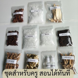 Starter Kit ทำยาดมสมุนไพร อุปกรณ์ครบ ใช้สอนได้ทันที