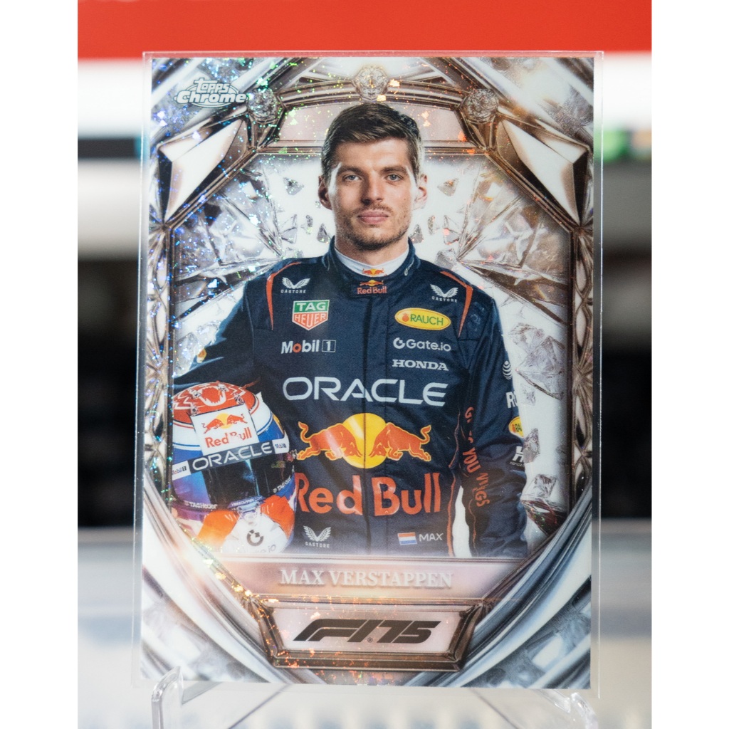 2025 Topps Chrome F1 Max Verstappen Diamond 75th Anniversary #D75-1