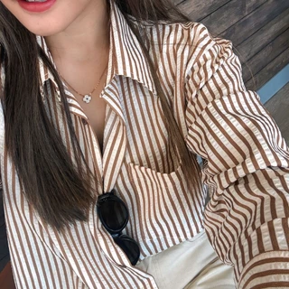 LILY OVERSIZED SHIRTS - เสื้อเชิ้ตยาว ทรงโอเวอร์ไซส์ เก็บทรงสวย ผ้าแบบมี Texture ไม่ต้องรีด