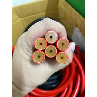 ยางนอกขนาด14มิลรูใน3มิลเนื้อใสสีดำ,สีเขียว,สีเหลืองยาว1เมตร