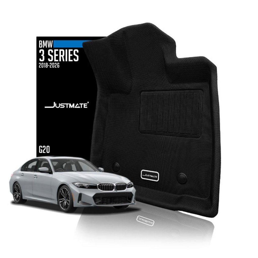 [JUSTMATE] BMW พรมปูพื้นรถยนต์ 3 SERIES G20 2018 - 2026 320d/330e/330i/340i
