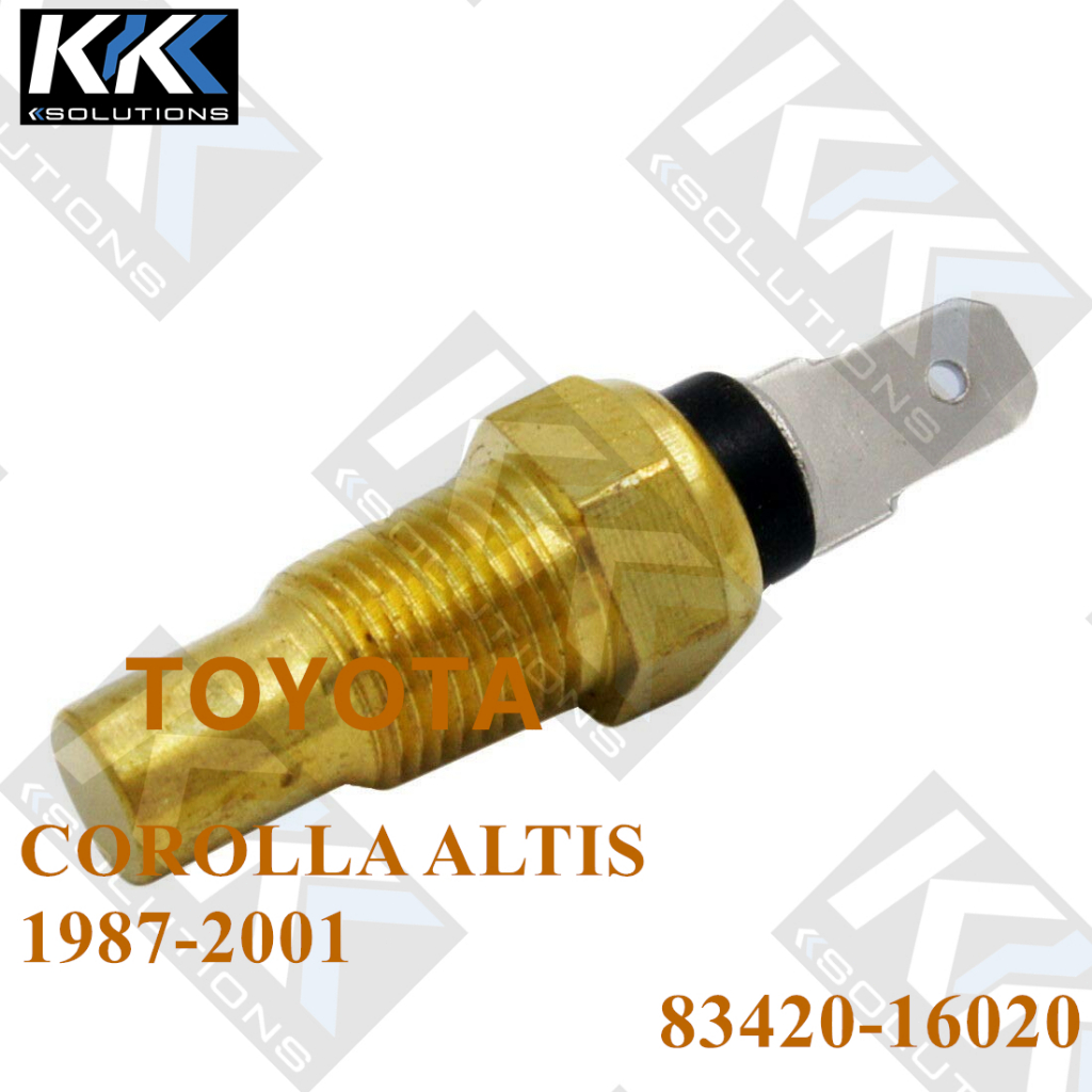 [Kksolutions]เซ็นเซอร์อุณหภูมิน้ำหล่อเย็น 83420-16020 TOYOTA CAMRY  COROLLA Altis STARLET 1987-1992 