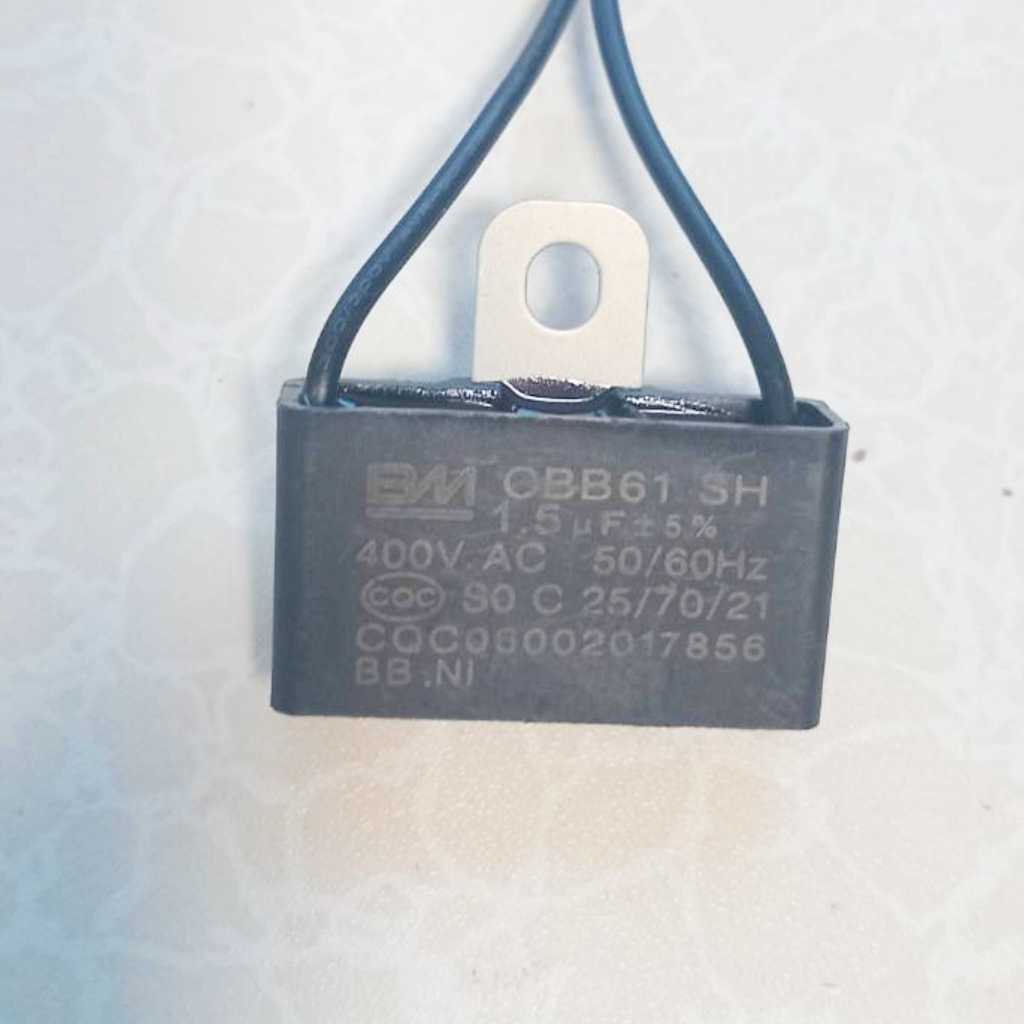 คาปาซิเตอร์ NW 1.5 uF 400V. ( 5 อัน) เพื่อใช้สำหรับพัดลมหรือมอเตอร์ขนาดเล็กต่างๆ