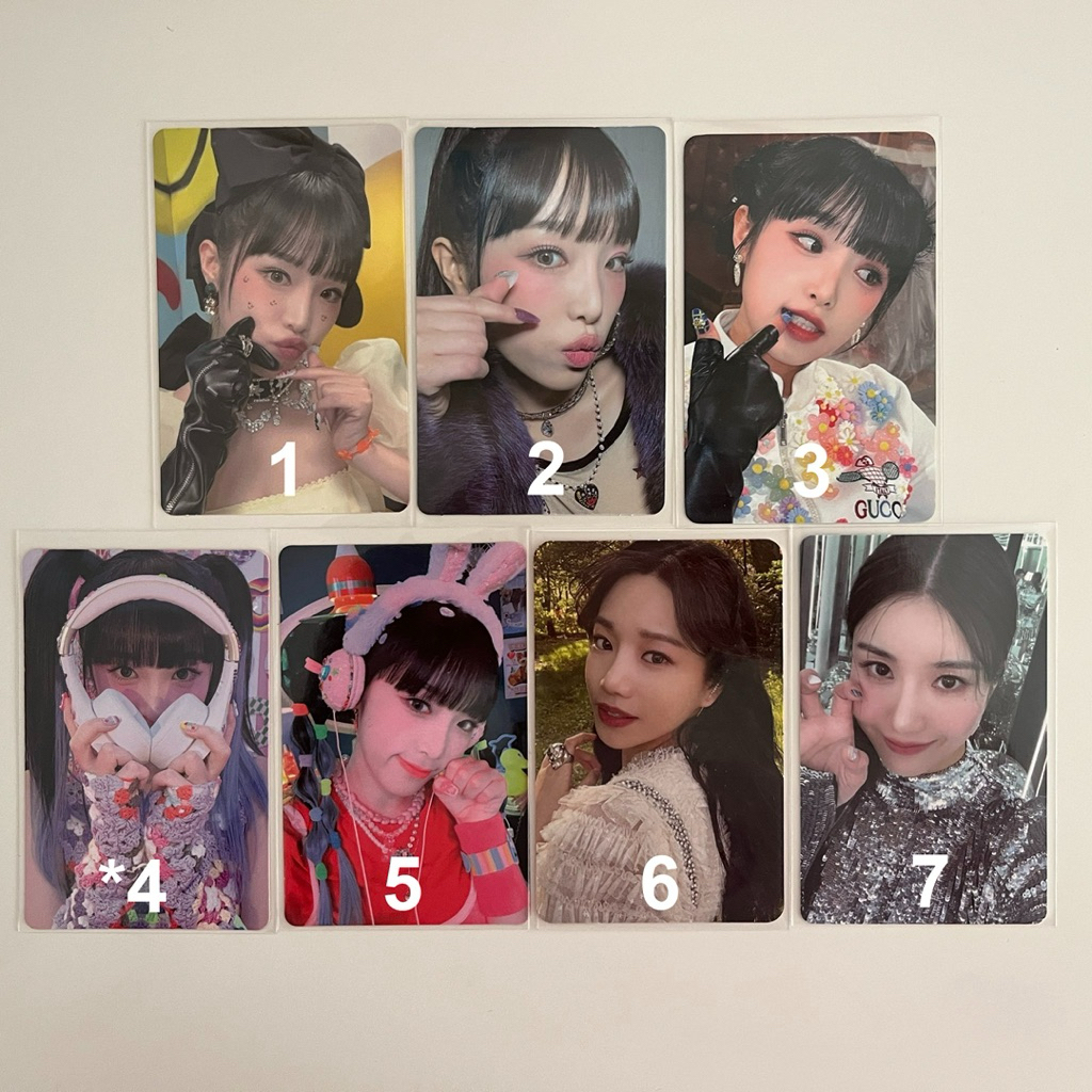 [พร้อมส่ง] การ์ด yena joyuri kwon eunbi official