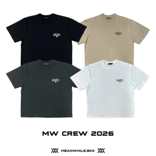 MW - MW Crew 2026 t-shirt เสื้อยืดทรงบ็อกซี ทรงโอเวอร์ไซส์