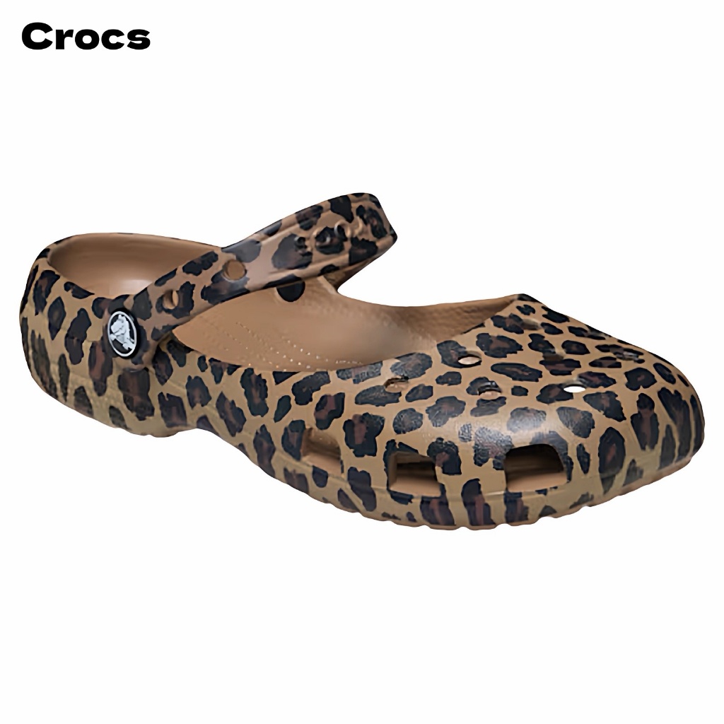 Crocs Classic Ballet Shoes - Leopard Print Women's Shoes - Classic Collection