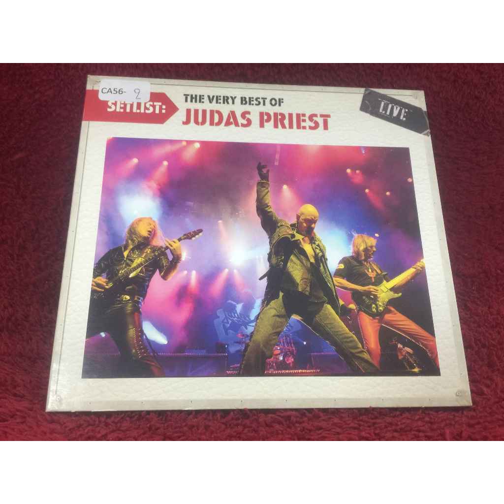 CD Judas Priest – Setlist: The Very Best Of Judas Priest Live สภาพตามปก CA56-2