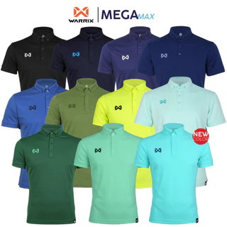 โปโล WARRIX 3315N PLAN15 วอริกซ์ รุ่น Classic Polo Shirt สี เหลือง ฟ้า ม่วง ขาว เทา ใบกำกับภาษีได้