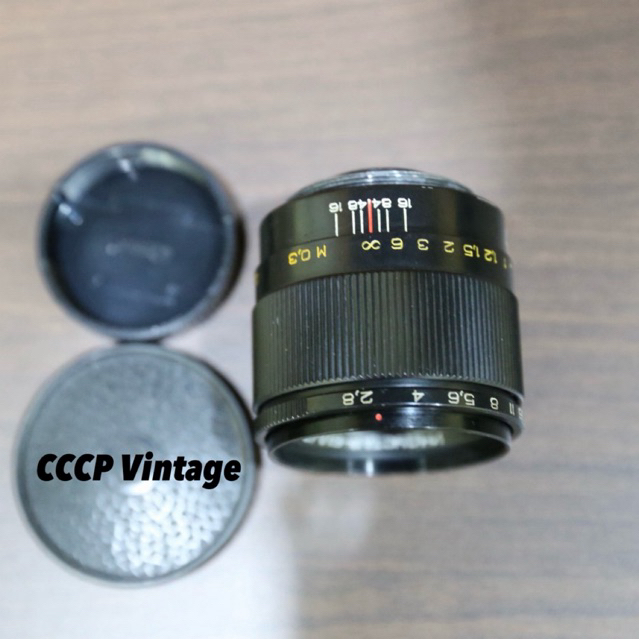 Industar-61L/Z-MC 50mm f2.8 ( LZOS ) เลนส์โซเวียต Macro M42  ใช้กับ Sony Canon Fuji ได้(ผ่านAdapter)