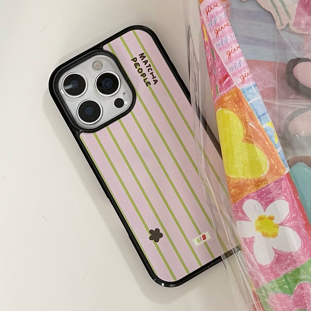 (Made to Order) bforesept. | Magnetic case เคสแม่เหล็ก (Matcha People)