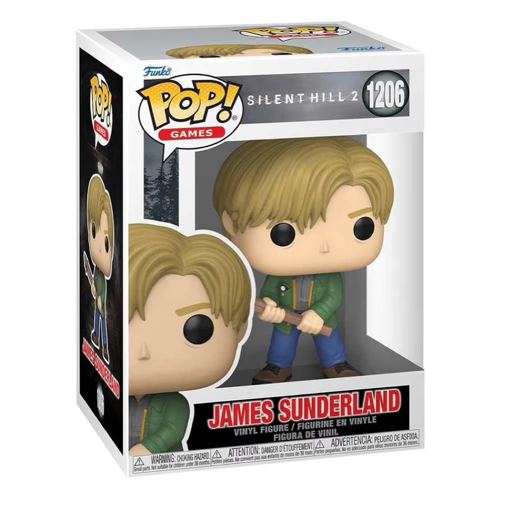 [โมเดลสะสมลิขสิทธิ์แท้]⚠️ทักก่อนซื้อ⚠️ Funko Pop! Games Silent Hill 2 - James Sunderland