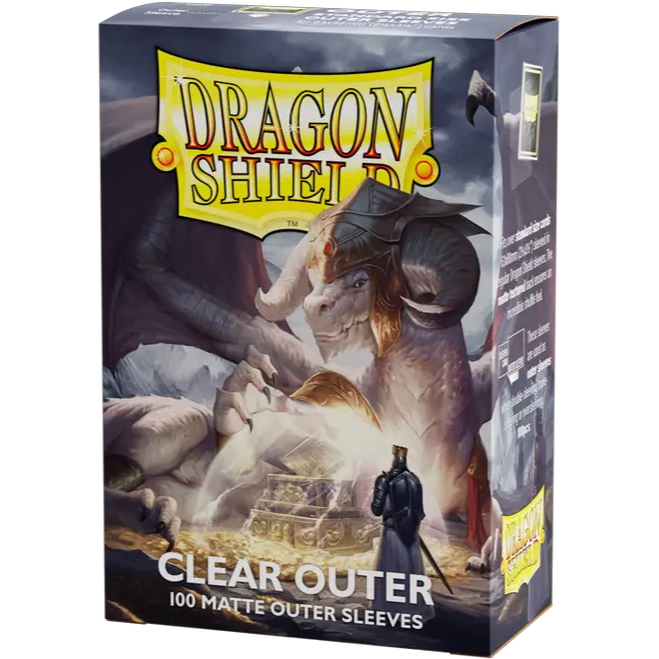 สลีฟ Dragon Shield Outer Sleeves Clear - Matte