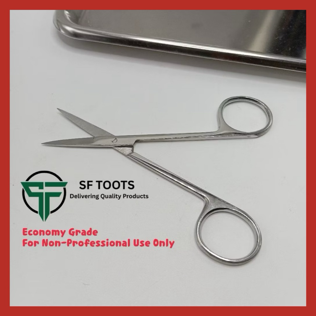 promotion กรรไกรสแตนเลส แบบตรง Iris scissor straight - Economy grade