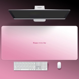 [พร้อมส่ง] แผ่นรองเมาส์ Mouse Pad คีย์บอร์ด Gradient Mood ขนาดใหญ่ 80x30x0.2 ซม. (หนา 2 มม.) Biangels