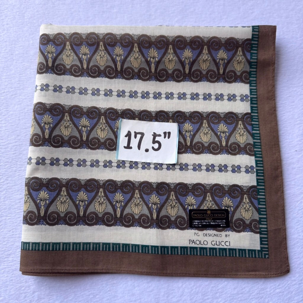 Paolo Gucci ผ้าเช็ดหน้า