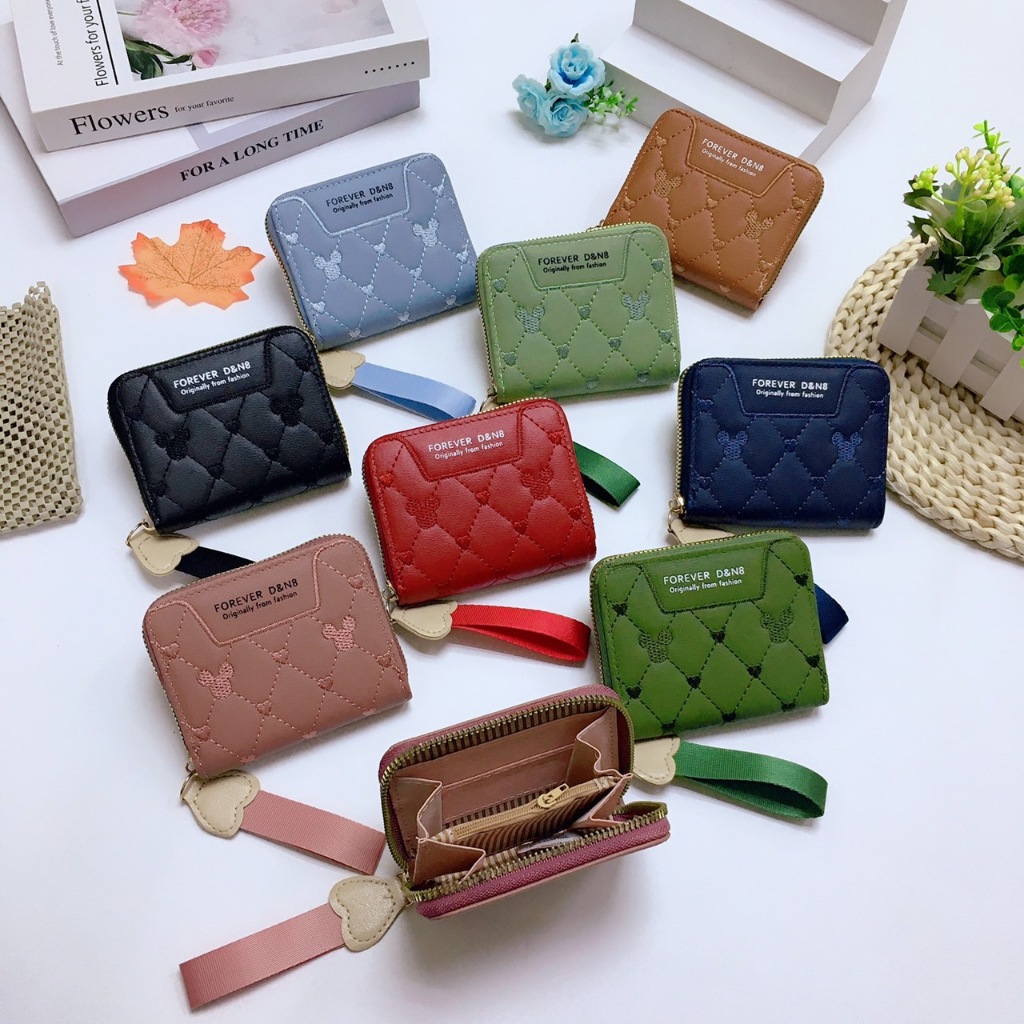 S692#กระเป๋าสตางค์ราคาถูก📌รีบชื้อรีบจอง📌ใบละ29บาท.กระเป๋าสตางค์ใบสั้น  มีซิปใบสำหรับใส่เหรียญ รุ่นใหม่！ถูกก่วานี้ไม่มีอ