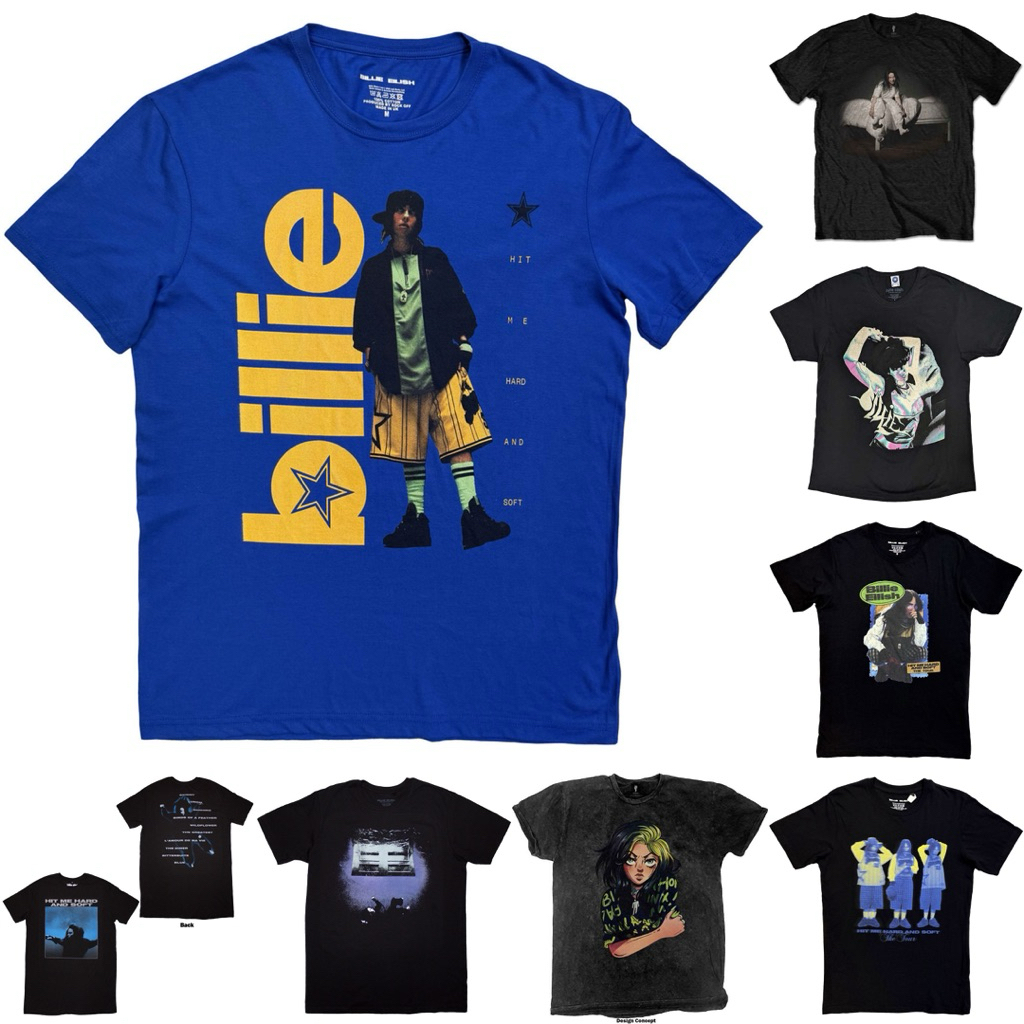 🇬🇧เปิด PREORDER เสื้อวงดนตรี Billie Eilish T-Shirt ลิขสิทธิ์ของแท้ UK 🤘🔥