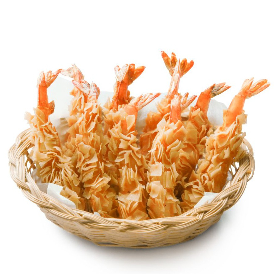 Qfresh กุ้งชุบแป้งเกรดพรีเมี่ยม 10 ชิ้น (แช่แข็ง สไตล์ญี่ปุ่น แบบแป้งแผ่นปอเปี๊ย* สินค้าส่งออก)