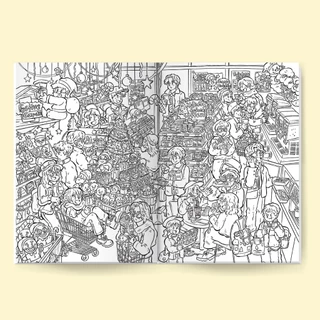 Winter Memo สมุดระบายสี 24 หน้า ขนาด 19x26.88cm