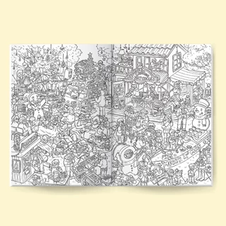 Winter Memo สมุดระบายสี 24 หน้า ขนาด 19x26.88cm