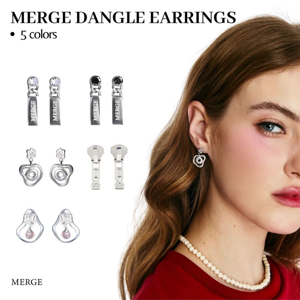 Merge Official - Merge Dangle Earrings (พร้อมส่ง)
