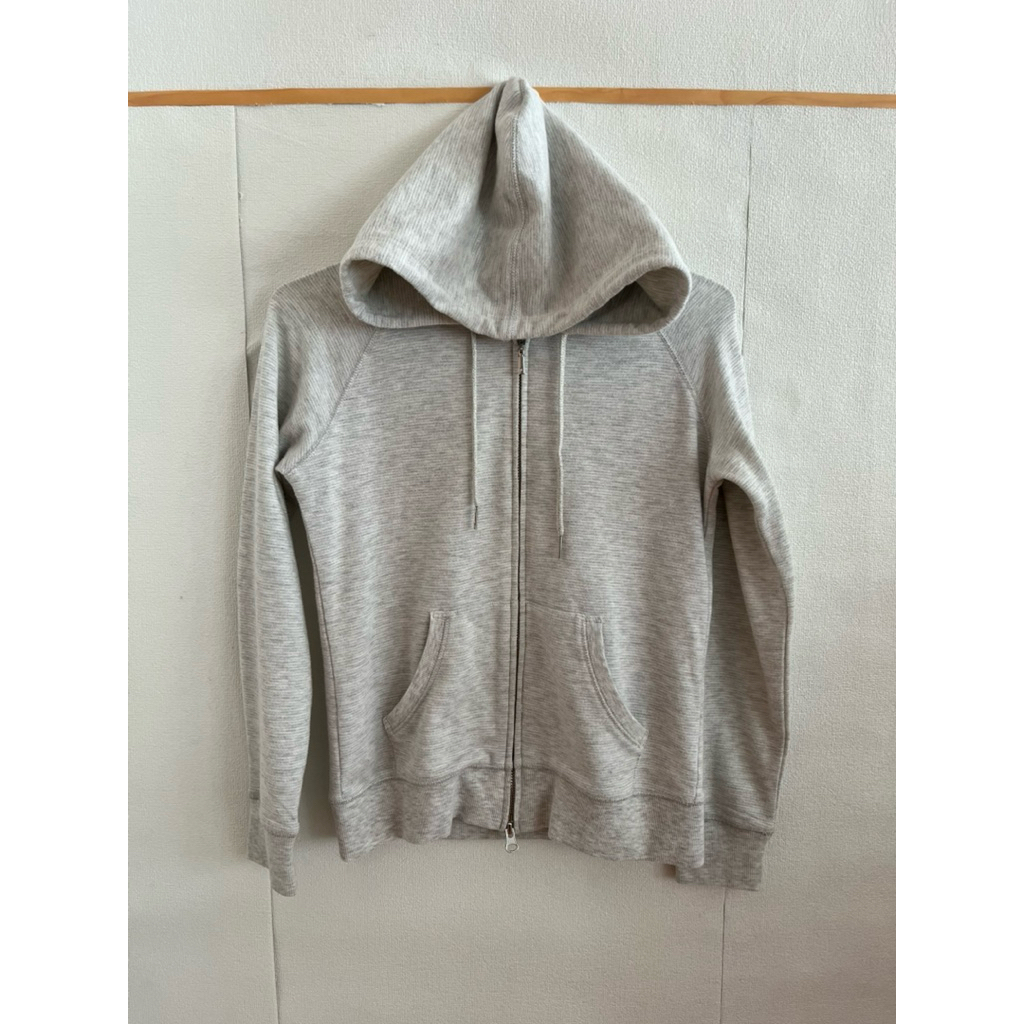 เสื้อคลุมผ้าคอตตอนกลิตเตอร์ญี่ปุ่น anysis สีเทา รอบอก34“