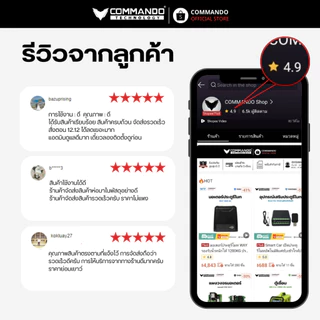 COMMANDO บูธสแตนเลส 304 สำหรับสะพานเฟือง มอเตอร์ประตูรีโมท