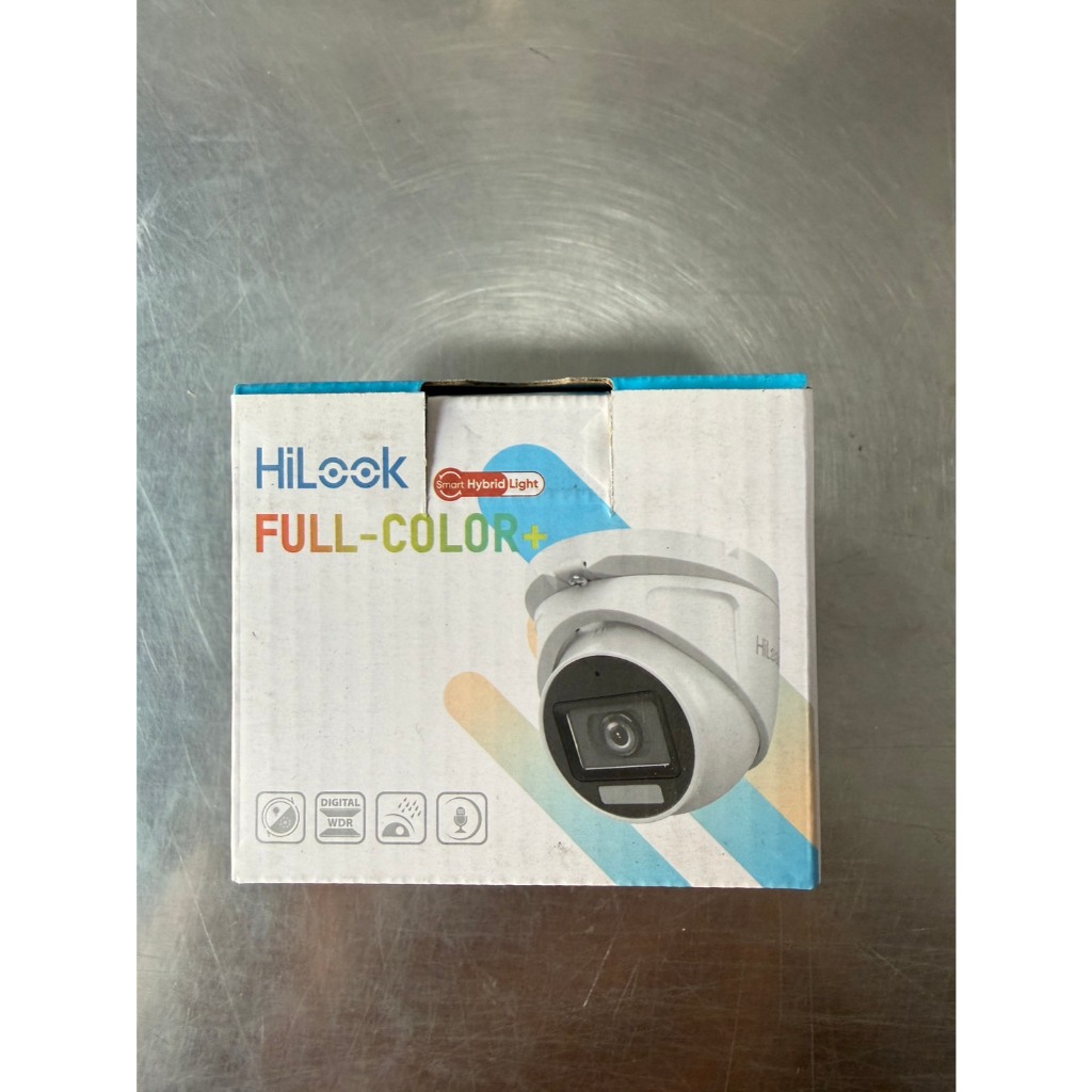 กล้องวงจรปิด Hilook THC-T127-LMS (2MP Dome มีไมค์ + smart hybrid light)