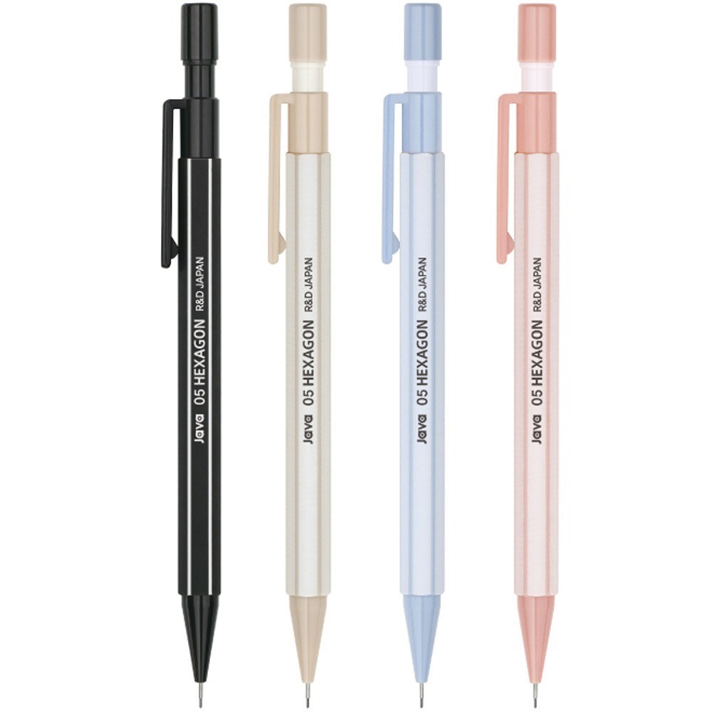 java ดินสอกด รุ่น Hexagon ขนาด 0.5 mm