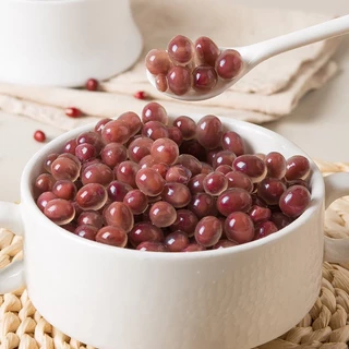[พร้อมส่ง] ถูกสุด Popping Boba มุกป๊อบสอดไส้ถั่วแดง Topping ธัญพืช 500G [RB01]