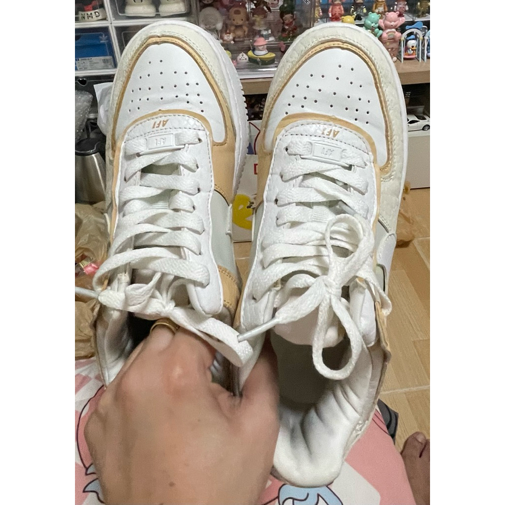 รองเท้ามือสอง Nike AF1 แท้💯สภาพ80%++ Size39 ความยาว 25 เซนติเมตร