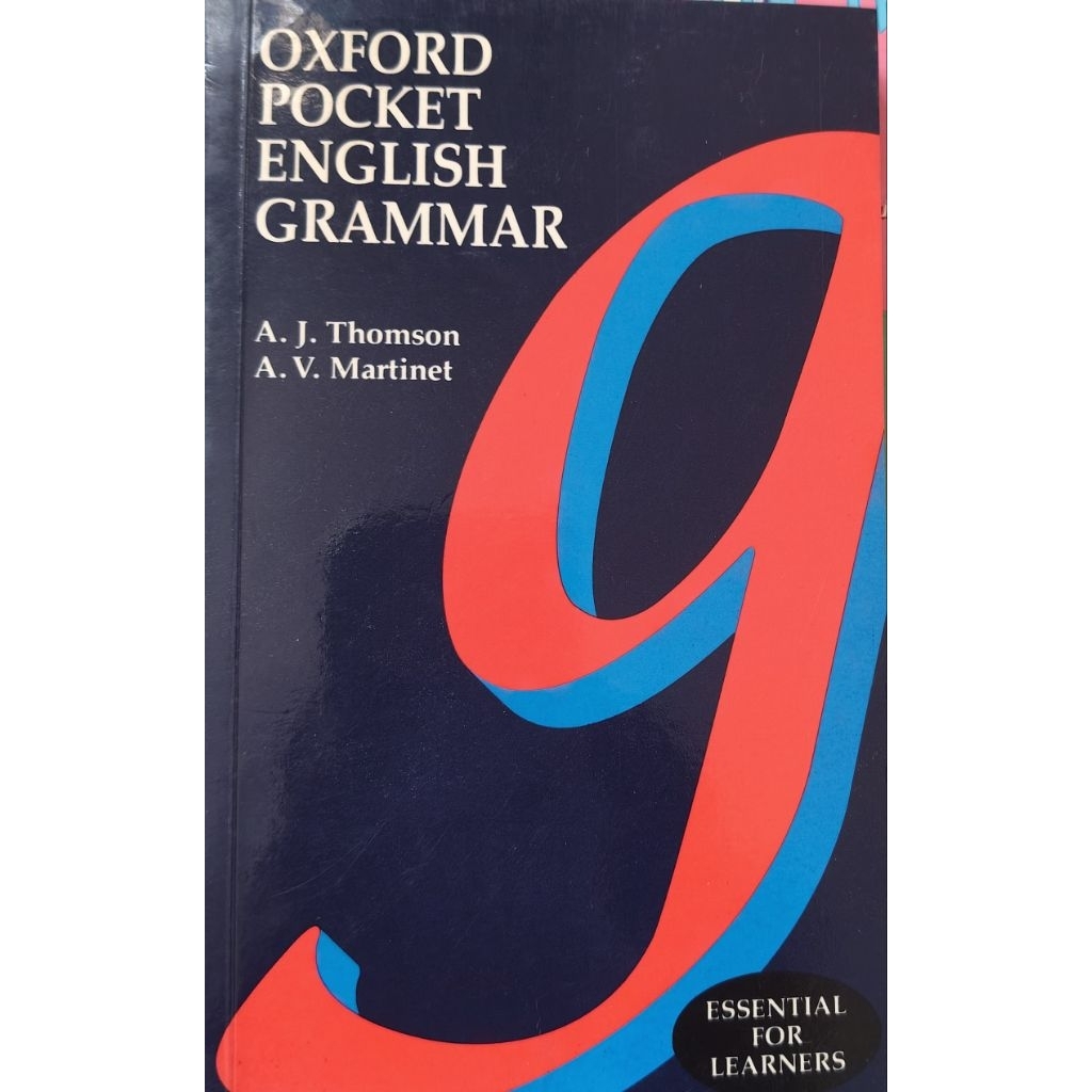 Oxford Pocket English Granmmar A.J.Thomson