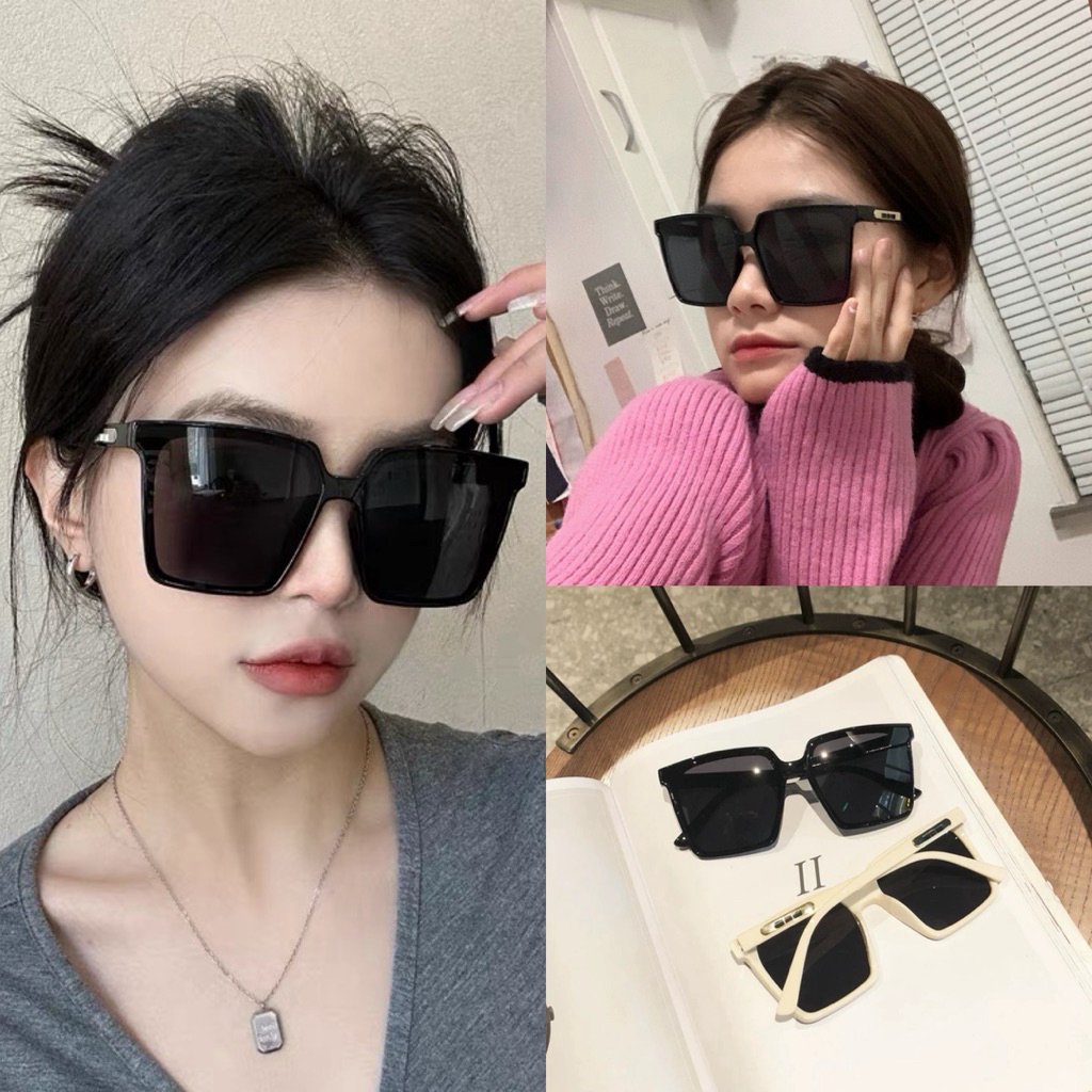 แว่นตากันแดด กันยูวี แว่นตากรอบใหญ่ No.18043 🇹🇭 [[พร้อมส่ง]]