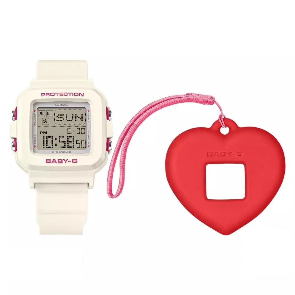 CASIO นาฬิกาข้อมือผู้หญิง BABY-G + PLUS BGD-10KH รุ่น BGD-10KH-7DR,BGD-10,BGD-10KH-7