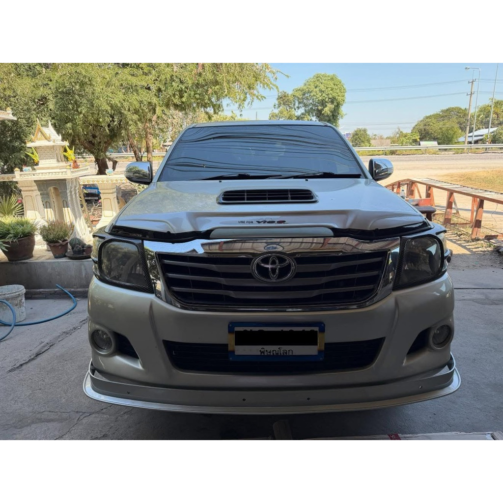 กันชนหน้าเสริมเหล็กฉาก Vigo champ (พร้อมติดตั้ง)