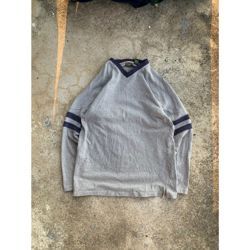 สเวสเตอร์เชิ้ตแอลแอบีนส์สีเทาวินเทจ LL Bean Sweatershirts Men's Grey Vintage [2-3L.L.beans]