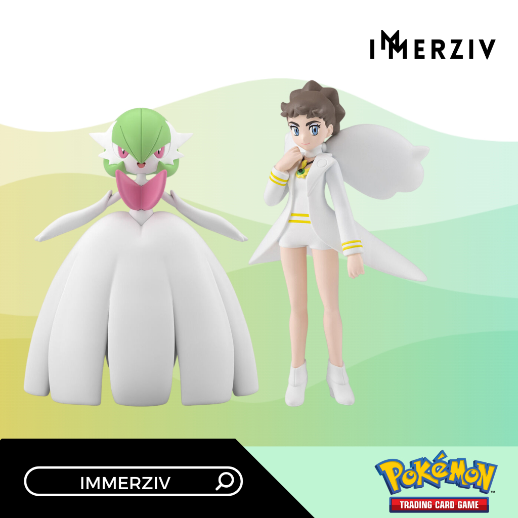 (พร้อมส่ง) POKEMON SCALE WORLD KALOS REGION DIANTHA& MEGA GARDEVOIR (Bandai) (BY IMMERZIV)