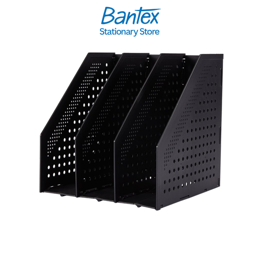 [ของขวัญฟรี] Bantex ชั้นเก็บเอกสารแบบตั้งโต๊ะ 2/3/4ช่อง มินิมอล ช่องแบ่ง อุปกรณ์สำนักงาน File Holder