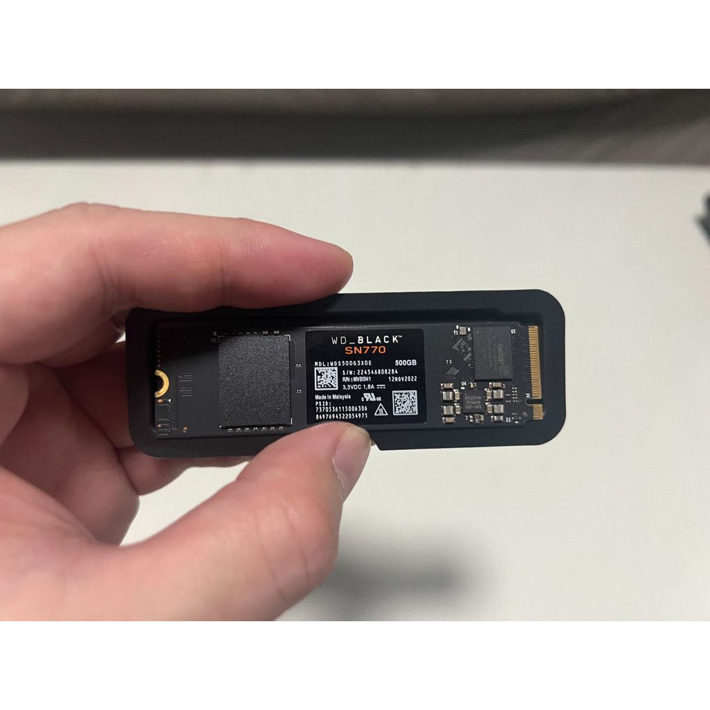 SSD WD-black sn770 500gb