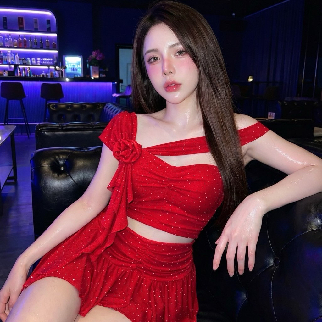 ｛𝘽𝙔 𝙁𝘼𝙃｝💥ツ ชุดออกงาน เซ็กซี่มาก ใส่ปาร์ตี้  ทำงานกลางคืน