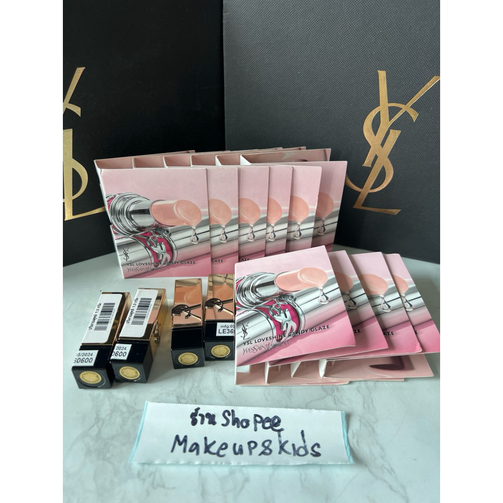 🔥พร้อมส่งแท้🔥Ysl Saint Laurent Rouge Candy Glow❤️