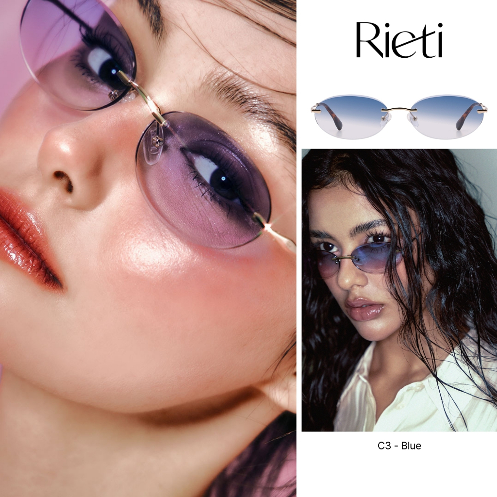 [ส่งด่วน ได้รับภายใน 4 ชม.] Rieti PAPETTI แว่นกันแดดแท้ UV400 ใส่สบาย ถนอมสายตา (RTI51SU4047U) รูปที่ 3